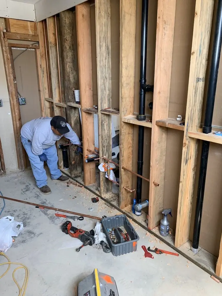Commercial rough-in plumbing for Gas Line Repair in Poplar Springs